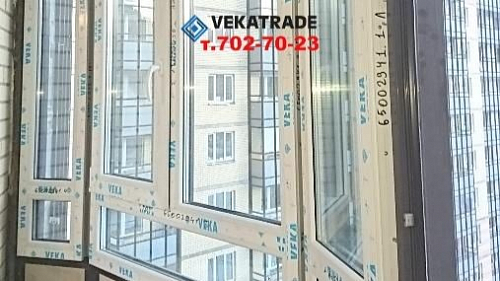 Парголово, ул. Фёдора Абрамова 21-3, теплое остекление полукруглого балкона