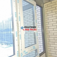 Парголово, ул. Фёдора Абрамова 21-3, теплое остекление полукруглого балкона