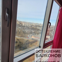 Московский район, пр. Космонавтов 37, замена фасадного остекления лоджии