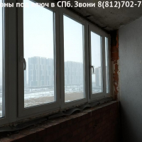 Красносельский район, пр. Героев 18, остекление 2х балконов
