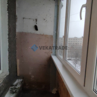Московский район, ул. Купчинская 19, серия дома 1ЛГ-504, остекление лоджии