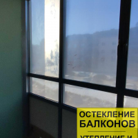 Московский район, Пулковское шоссе 71-4, остекление балкона