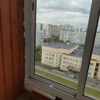 Красногвардейский район, ул. Ленская 5, серия дома Щ9378-23-к, установка раздвижного остекления лоджии
