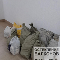 Фото ремонта на открытом балконе в ЖК Академ Парк
