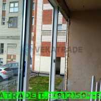 Приморский район, Богатырский пр. 47-1, серия дома 600.11, остекление балкона