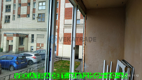 Приморский район, Богатырский пр. 47-1, серия дома 600.11, остекление балкона
