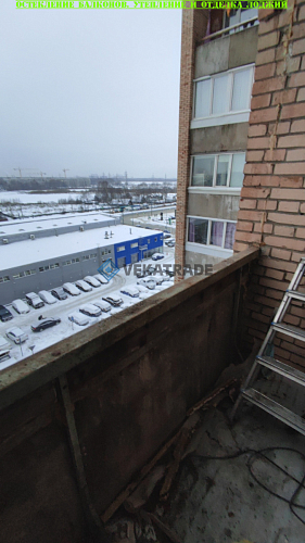Красносельский район, ул. Жени Егоровой 1-29, доме серии Щ937823к, остекление лоджии