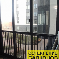 Московский район, 1-й Предпортовый проезд д.11-1, остекление лоджии