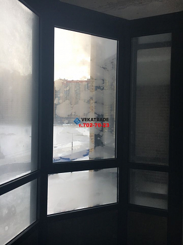 Парголово, ул. Валерия Гаврилина 15, остекление балкона