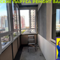 тер. Усть Славянка, Советский пр 34-2, утепление и отделка балкона под ключ