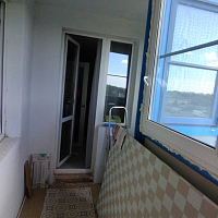 №13502 ЖК Правый берег-3 Западный 14 остекление лоджии