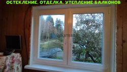 Гатчинский район, СНТ Победа 53, остекление загородного дома