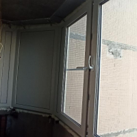 Приморский район, Богатырский пр. 53-3, серия дома 137, установка балконного блока и остекление лоджии