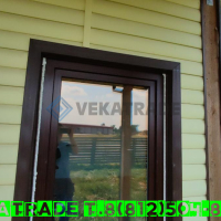 Всеволожский район, ул. Полевая 41, установка двери