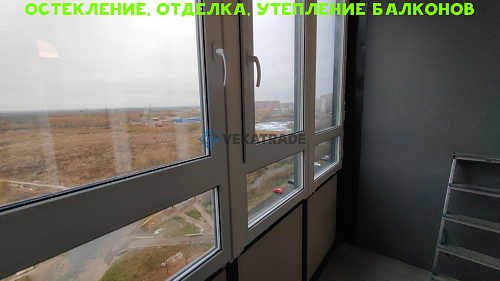 Невский район, тер. Усть Славянка, Советский пр 36-1, остекление лоджии