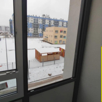 Янино, Ясная 14-1, теплое остекление лоджии
