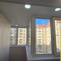 Красносельский район, ул. Новобелицкая 6-2, утепление и отделка балкона