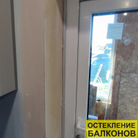 Всеволожский район, ул. Полевая 41, установка входной ПВХ двери