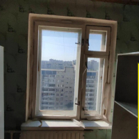 Красногвардейский район, пр. Ударников 56, серия дома 1ЛГ-137, установка пластикового окна