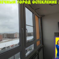 Красносельский район, пр. Ветеранов 179, остекление лоджии