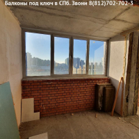Красносельский район, пр. Героев 18, остекление 2х балконов