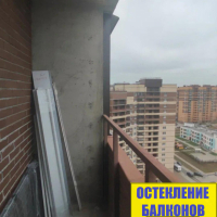 Мурино, шоссе в Лаврики 59, теплое остекление лоджии