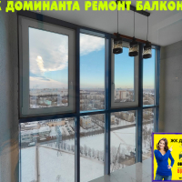 Московский район, пр. Космонавтов 37, остекление лоджии альпинистами