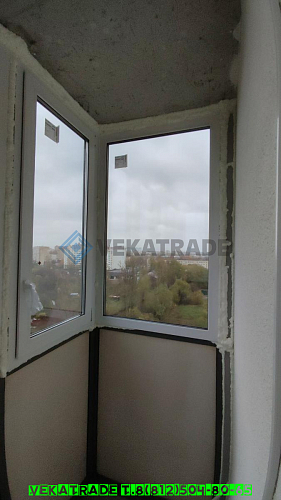 Кировский район, пр. Народного Ополчения 149-1, остекление лоджии
