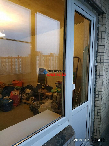Красногвардейский район, пр. Косыгина 30-2, серия дома 137, установка теплого балконного блока
