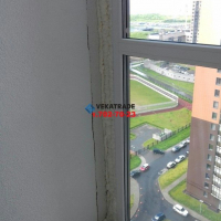 Красносельский район, ул. Катерников 7, замена холодного остекления лоджии