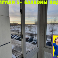 Всеволожский район, ул. Верхняя 30, остекление балкона от пола до потолка