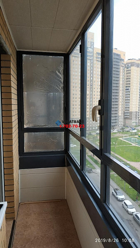 Парголово, ул. Николая Рубцова 9-1, балкон под ключ