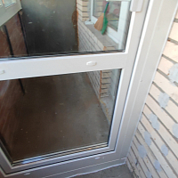 №13403 Ткачей 68-2 остекление балкона в кирпичном доме