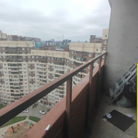 Мурино, шоссе в Лаврики 59, теплое остекление лоджии