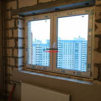 Приморский район, Лыжный пер. 8-1, установка окна и балконного блока