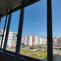 Петродворцовый район, ул. Парковая 16-5, остекление лоджии