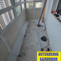 Кудрово, пр. Строителей 20, утепление и отделка балкона под ключ