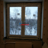 Невский район, пр. Солидарности 9-2, серия дома 1-ЛГ-504Д-10, установка окна