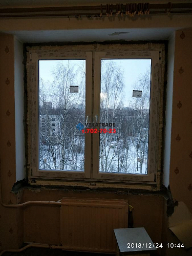 Невский район, пр. Солидарности 9-2, серия дома 1-ЛГ-504Д-10, установка окна