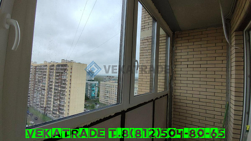 Новое Девяткино, ул. Арсенальная 6, ремонт балкона под ключ