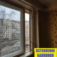 пр. Ударников 21-1, серия дома 504, остекление квартиры пластиковыми окнами