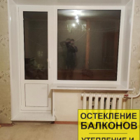 Выборгский район, ул. Орбели 27-6, серия дома 1-528КП10, остекление квартиры