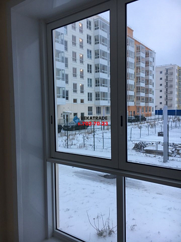 Приморский район, Суздальское шоссе 24-3, остекление лоджии