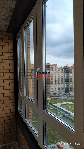 Парголово, ул. Заречная 35-1, замена холодного остекления на теплое