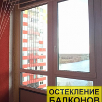 Невский район, тер. Усть Славянка, Советский пр 36-2, остекление лоджии