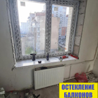Выборгский район, пр. Просвещения 33-1, остекление квартиры пластиковыми окнами