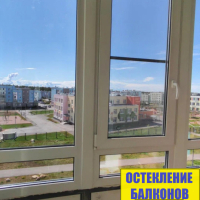 Сертолово, ул. Мира 7-1, теплое остекление на балконе