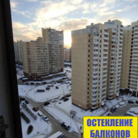 Красносельский район, пр. Ленинский 78-2, остекление балкона