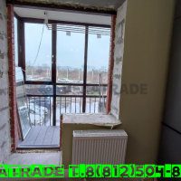 Московский район, Дизельный проезд 11-2, установка окна и балконного блока