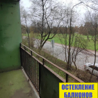 Калининский район, пр. Меншиковский 17, серия дома 1ЛГ-507, остекление лоджии